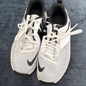 Nike Dual-Tone Sneakers in White and Black